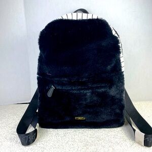 Luv Betsey Black Backpack Animal Little Monster Red Horns